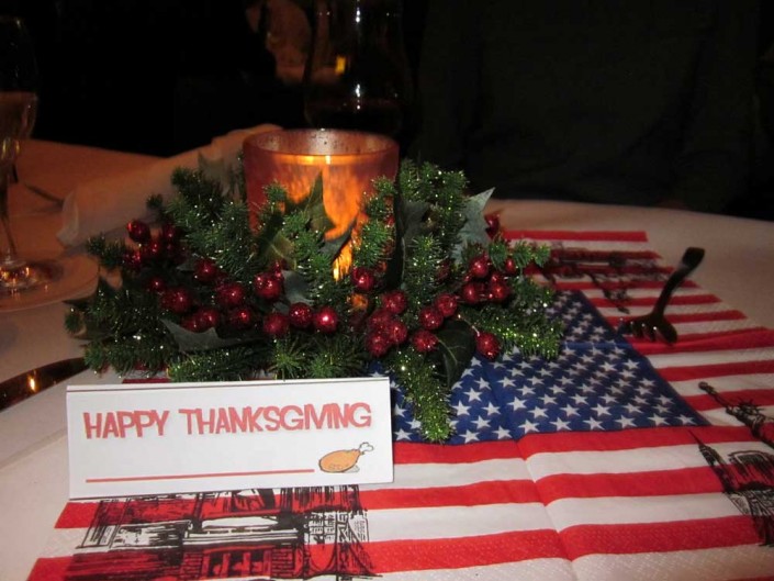 Thanksgiving für uns eine Tradition